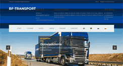 Desktop Screenshot of bftransport.pl